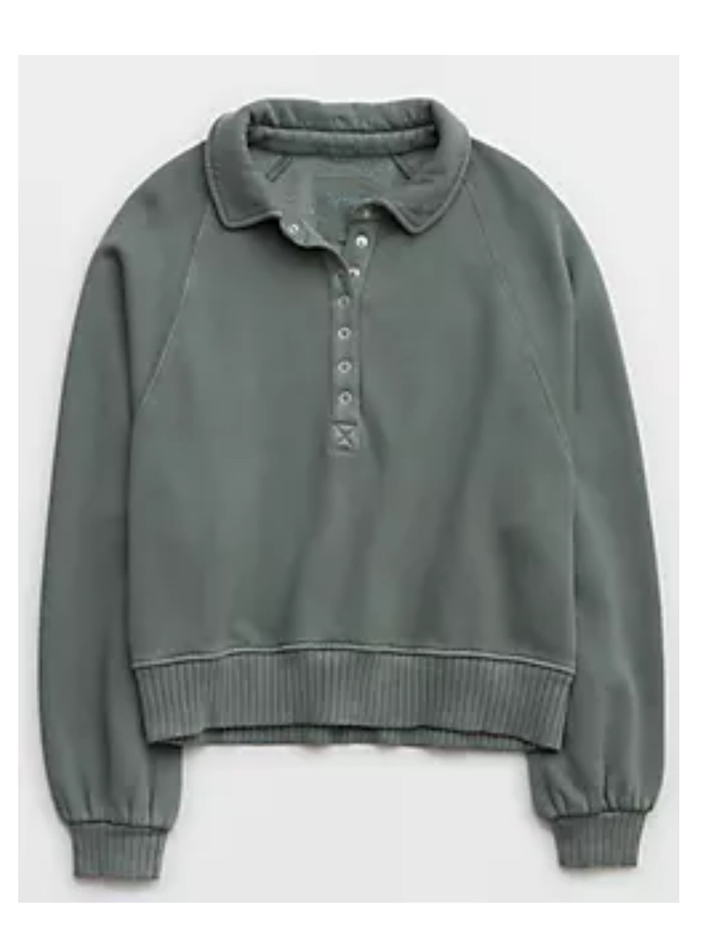 Aerie Quarter Snap Sweatshirt